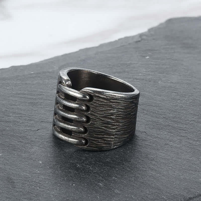 Men's Ancient Knot Wide Ring