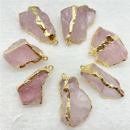 Cute Natural Colors Irregular Stone Necklace