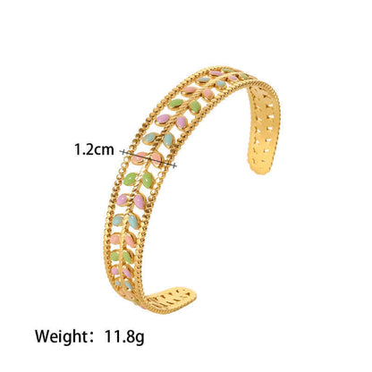 Women's Trending Gold Baguette Bracelet