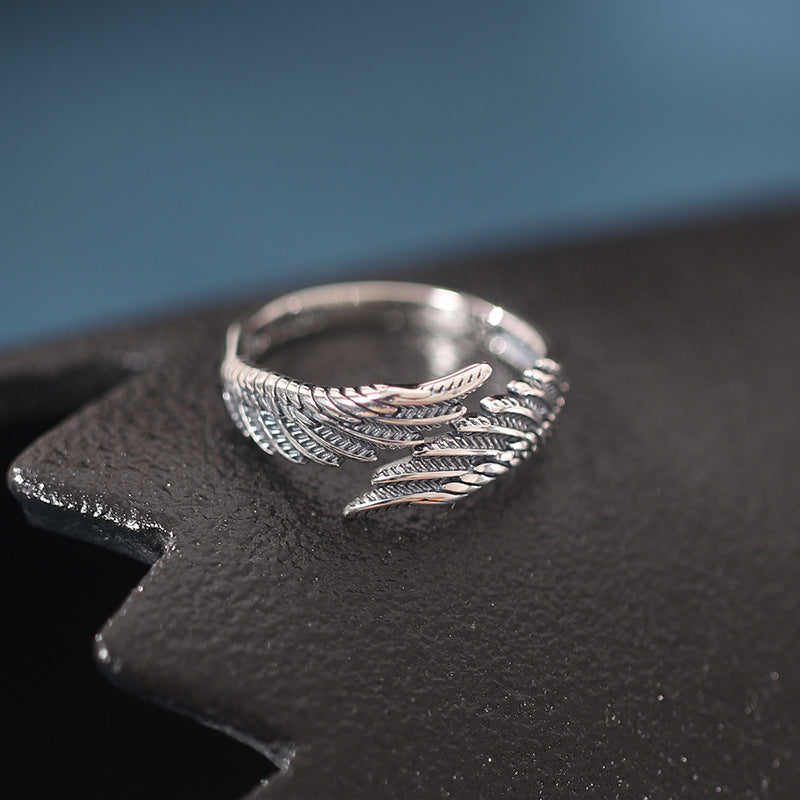 Angel Wings S925 Sterling Silver Ring