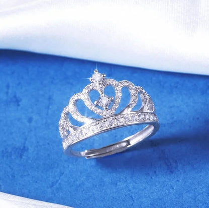 Straighten Your Crown Adjustable Crown Ring