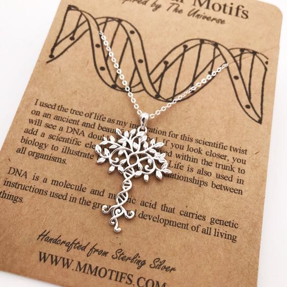 DNA Tree of Life Necklace