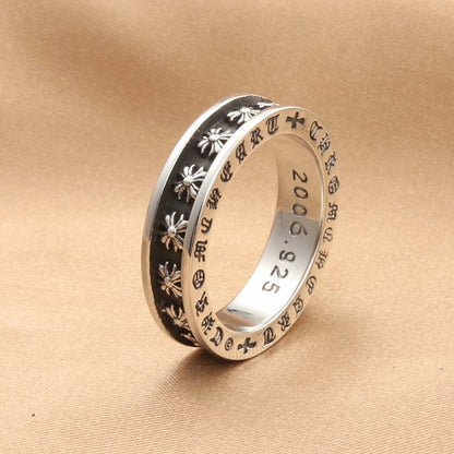 Cross Retro Trendy Men's Ring