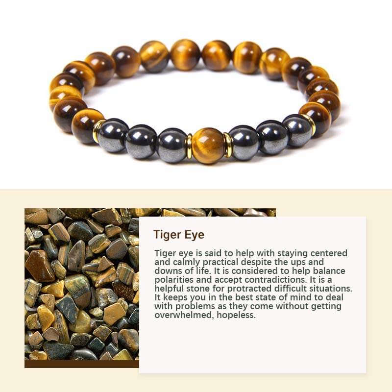 Blue Tiger Eye Protection Bracelet