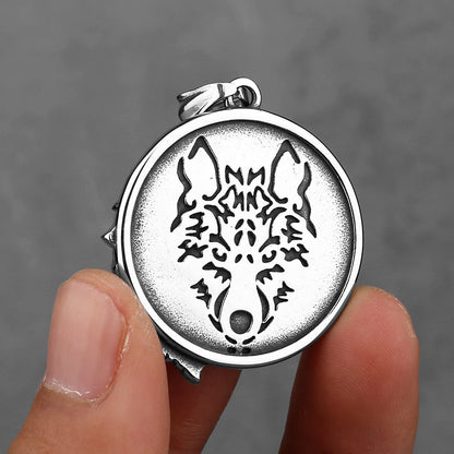 Men's Viking Wolf Necklace