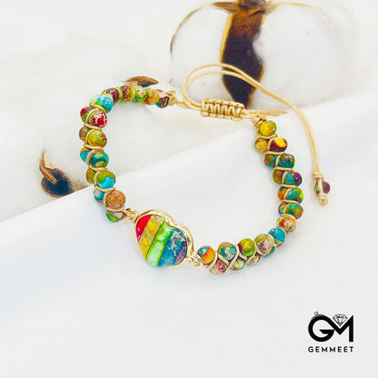 Fashion Color King Stone Guardian Bracelet