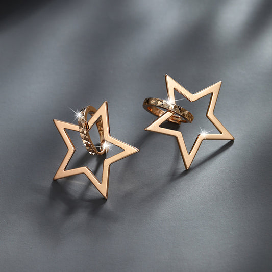 Fashion Star Simple, Compact, High-end and Elegant Earrings