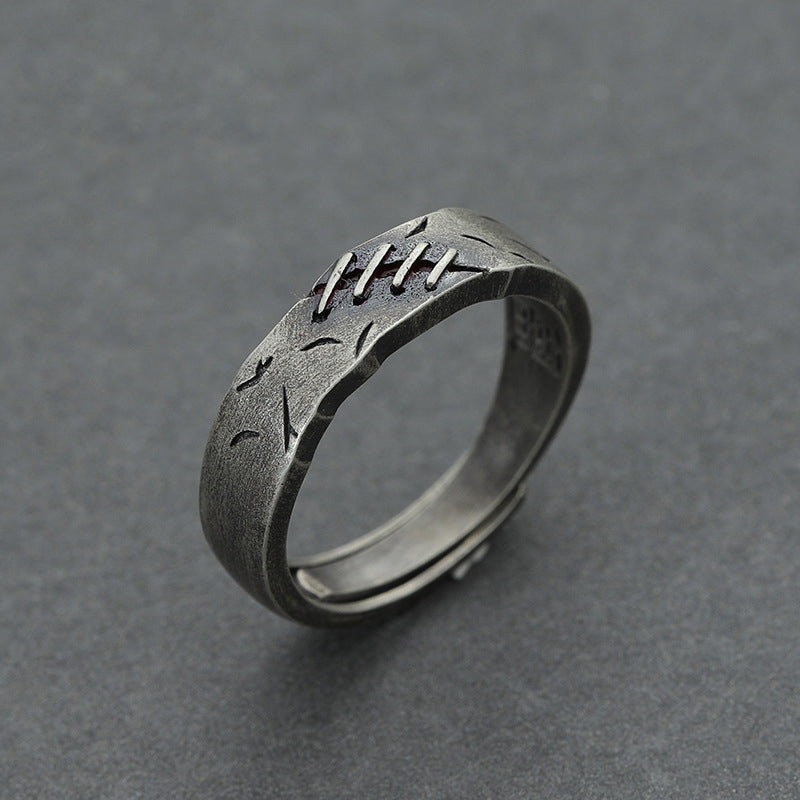 Vintage Scar Couple Ring