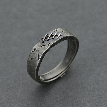 Vintage Scar Couple Ring