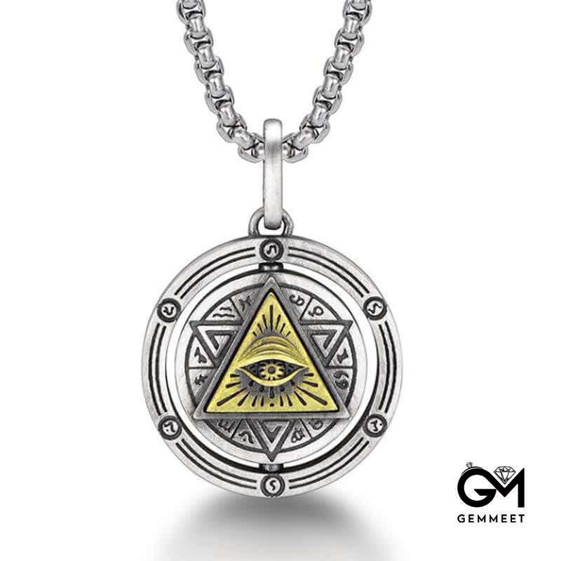 Men's Egyptian God's Eye Necklace