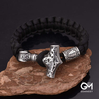 Stainless Steel Thor Hammer Bracelet