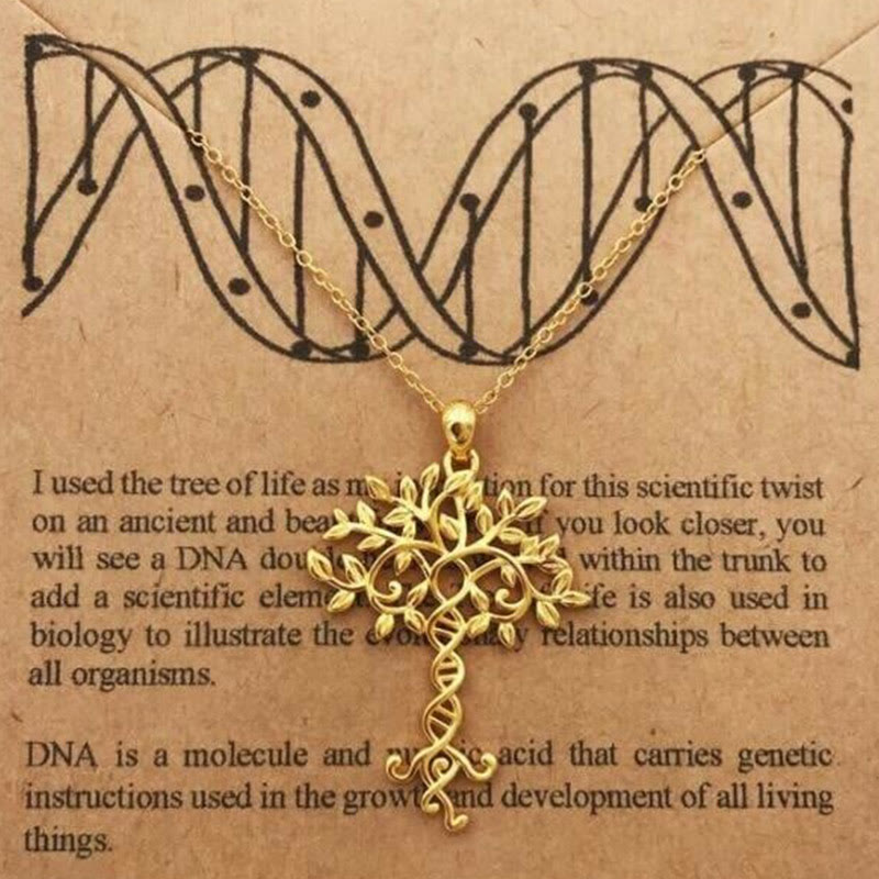 DNA Tree of Life Necklace