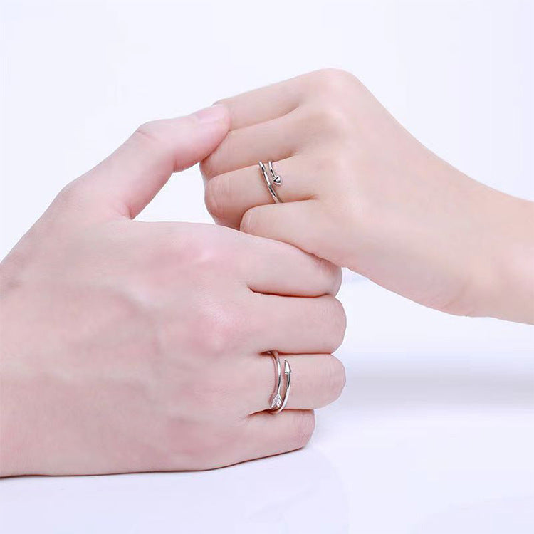 Returning Arrow Couple Ring