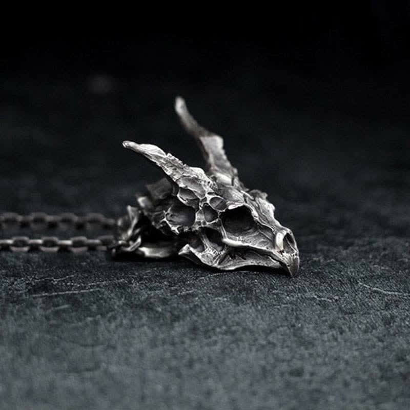 Dragon Spirit - Draconic Skeleton Necklace