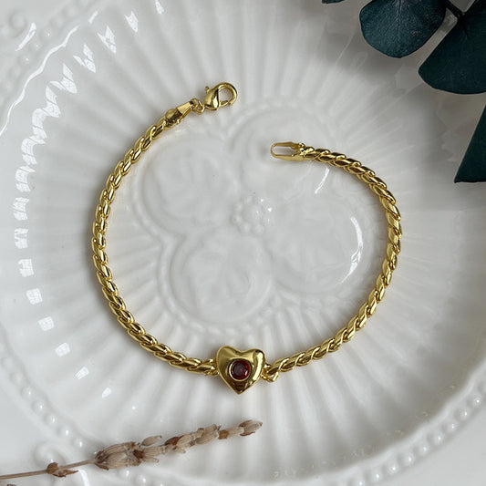 Gold-plated Love Bracelet