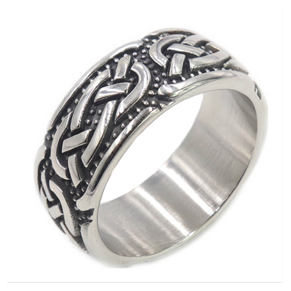 Stainless Steel Celtic Kink Ring