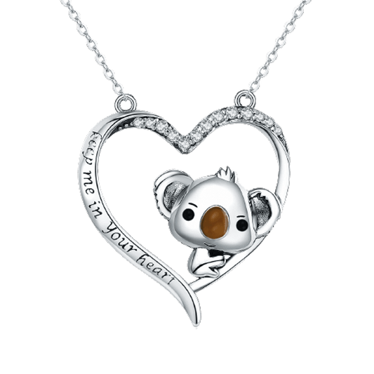 "Cherish Life" - Creative Koala Necklace