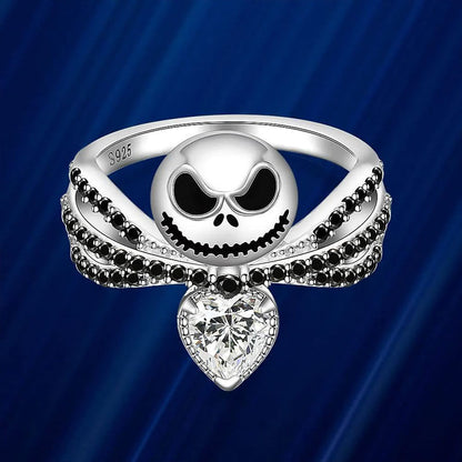 Creative Skull Heart Love Ring