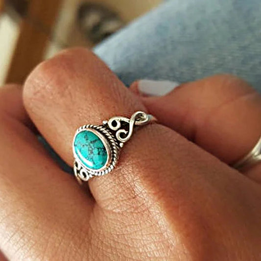 Green Turquoise Ring