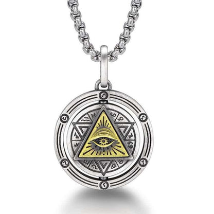 Men's Ancient Egyptian God's Eye Necklace