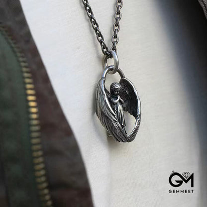 Guardian Angel - Seraphim Angel Wings Necklace