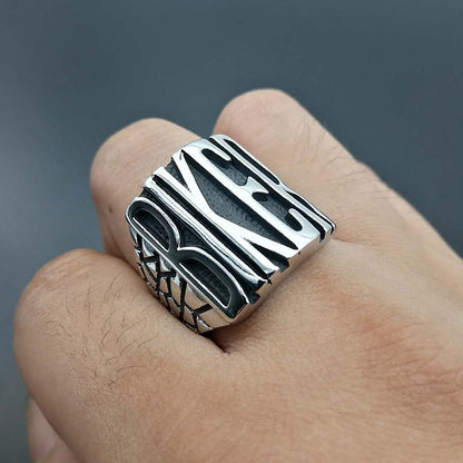 Road Motorcycle Punk Biker Party BIKER Motorcycle Rider Men's Ring