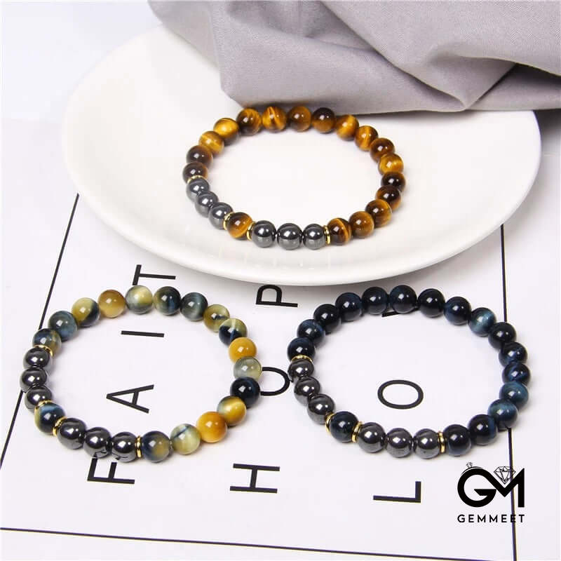 Creative Blue Tiger Eye Bracelet