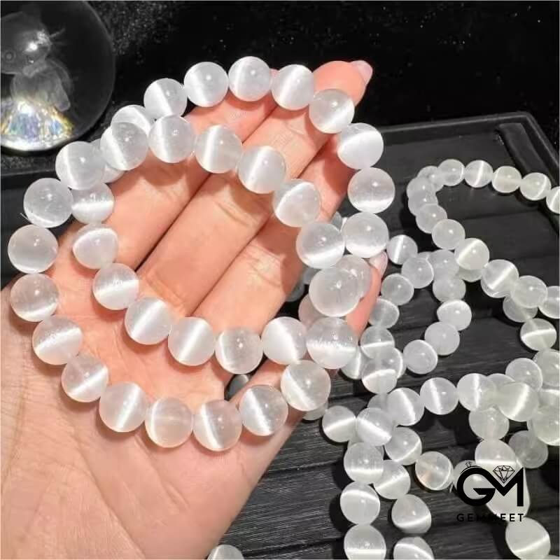 Moroccan Selenite Crystal Bracelet