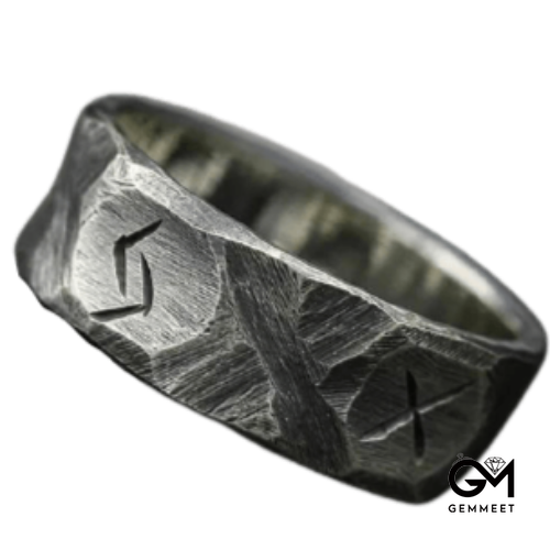 Vintage Viking Rune Hip Hop Ring