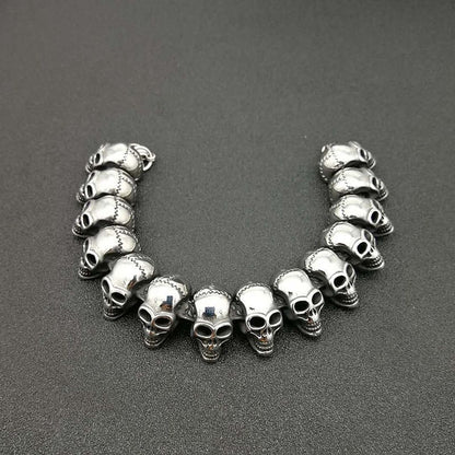 Halloween Domineering Skull Men's Punk Retro Bracelet