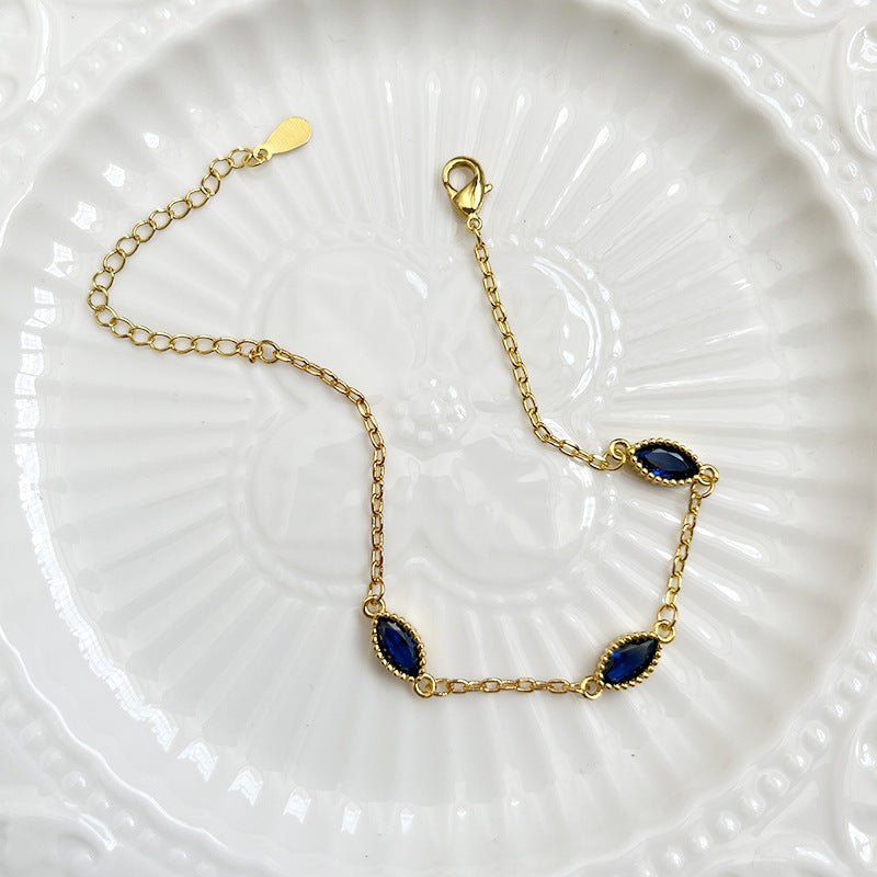 Klein Blue Diamond Exquisite High-grade Bracelet