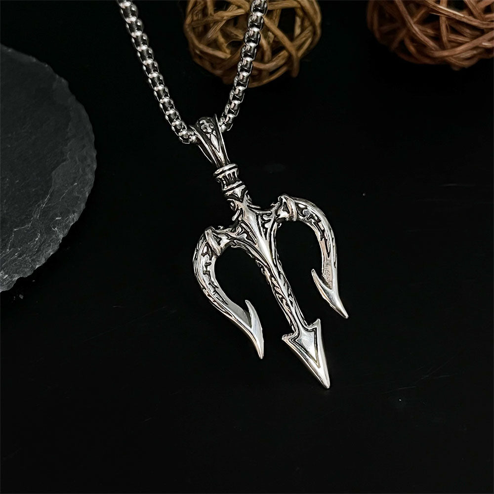 Men's Aquaman Trident Necklace