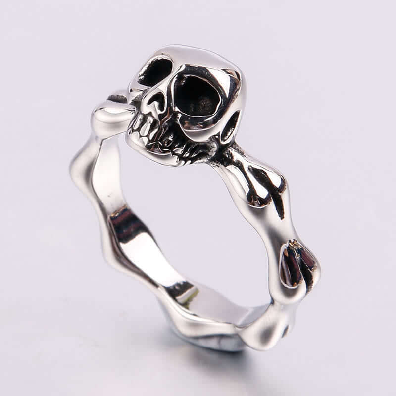 Retro Skull Ring