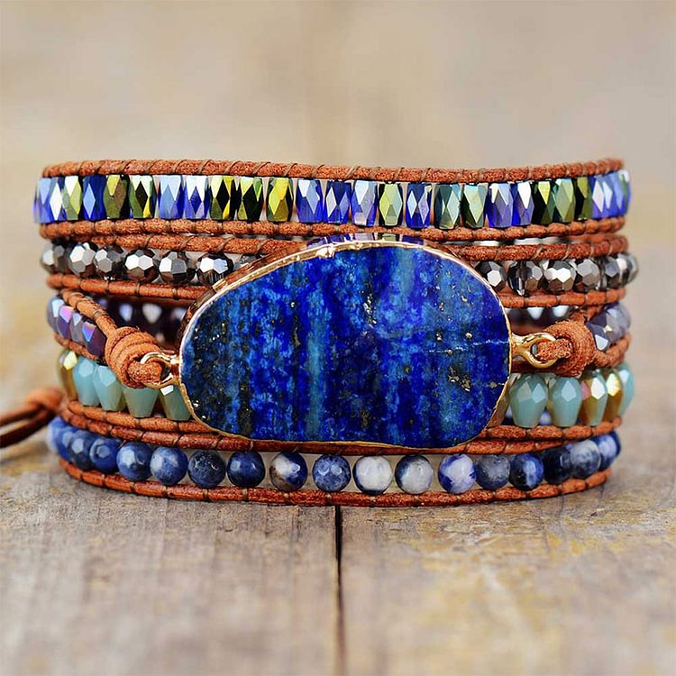 Self-confidence Lapis Lazuli Bracelet