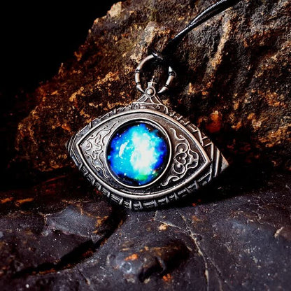 Cosmic Eye Watcher Badge Bloodborne Necklace