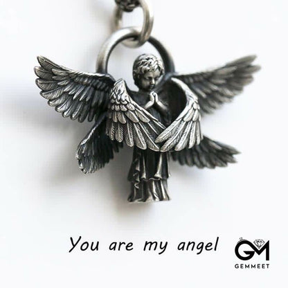 Guardian Angel - Seraphim Angel Wings Necklace