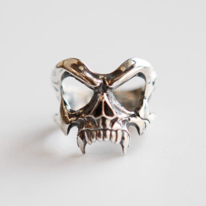 Retro Halloween Hip Hop Skull Ring