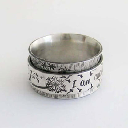 Dandelion Spinner Ring