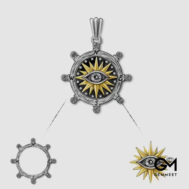 Eye of God New Niche Design High-end Necklace Pendant