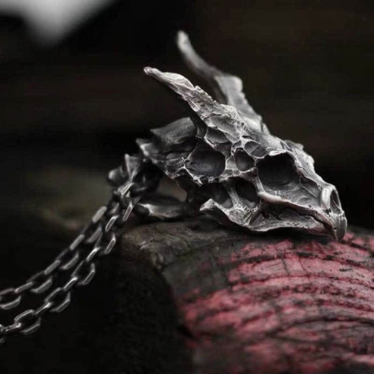 Dragon Spirit - Draconic Skeleton Necklace