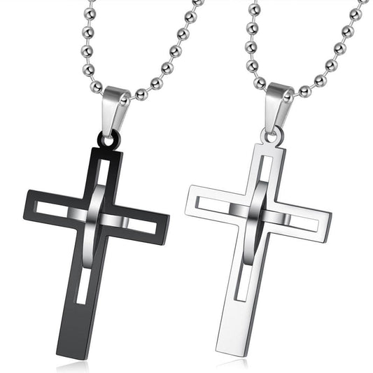 Creative Cross Necklace For Men