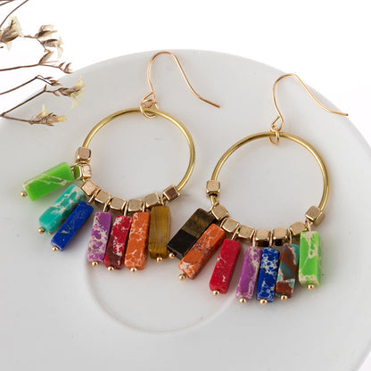 Chakra Healing Protaction Earrings