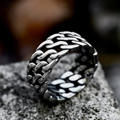 Men's Punk Rock Chain Ring