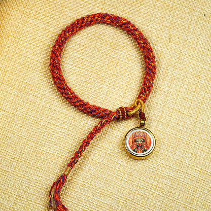 Ethnic Zaki Ram Thangka Bracelet