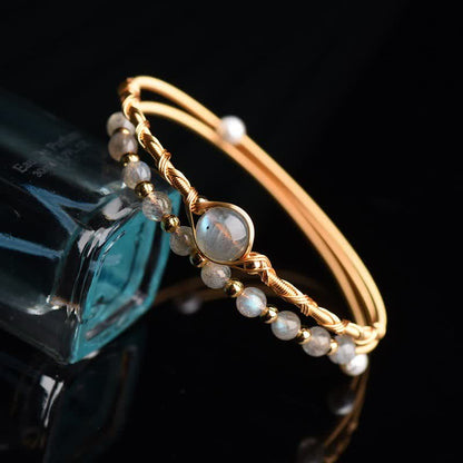 Moonstone Healing Love Bracelet Bangle