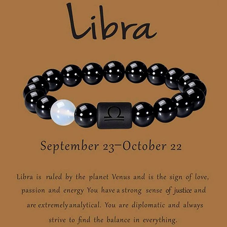 Obsidian Zodiac Lucky Bracelet