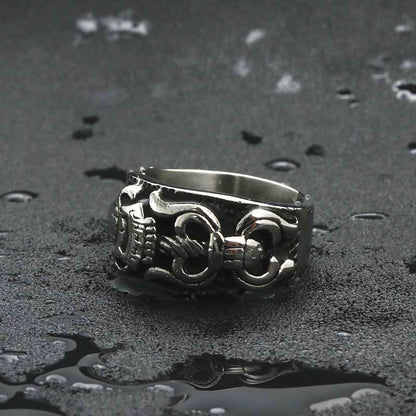 Sword Ring Retro Trendy Male Punk