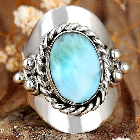 The Larimar Boho for Women Ring