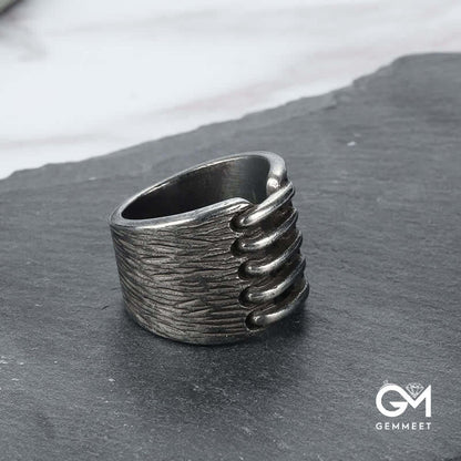 Men's Ancient Knot Wide Ring