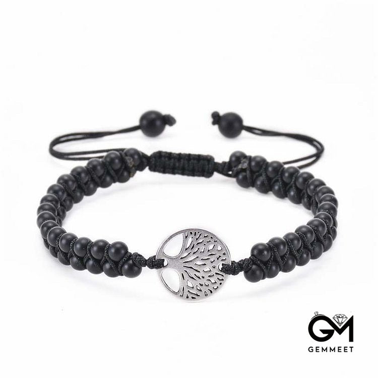 Tree of Life Double Woven Bracelet